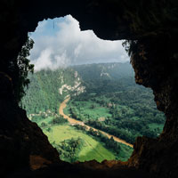 image of a cave